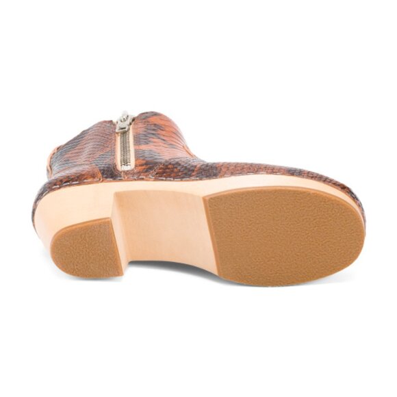 SWEDISH HASBEENS Leather Zip It Emy Booties - Picture 3 of 3